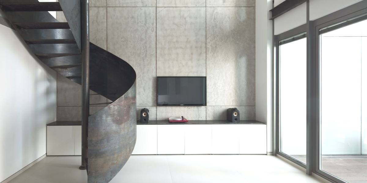 stalen draaitrap @city